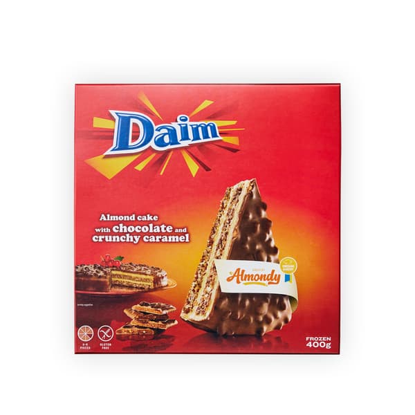 IKEA Singapore's Swedish Food Market Desserts & cookies — DAIM, Swedish almond cake with chocolate crunchy caramel, 400g