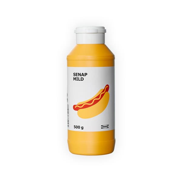 IKEA Singapore's Swedish Food Market Sauces, jam & condiments section —  SENAP Mild mustard, 500g
