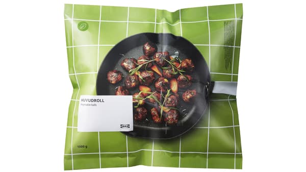 IKEA stahuje z prodeje jednu šarži mražených zeleninových kuliček HUVUDROLL.