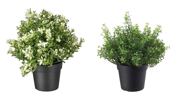 イケアの人工観葉植物
