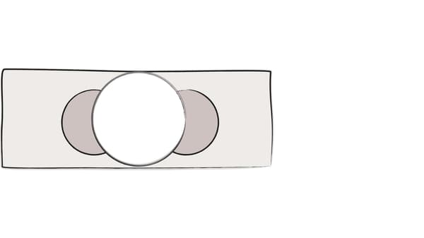 illustration d'une icône de tapis d'extérieur 2 x 4 pour un ensemble de bistro extérieur