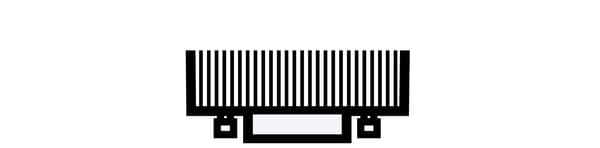 Illustration of a GX53 fitting