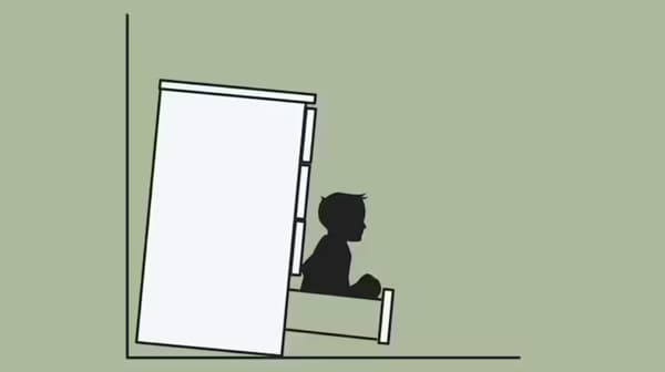 Imagen animada explicando la ciencia de volcamiento.