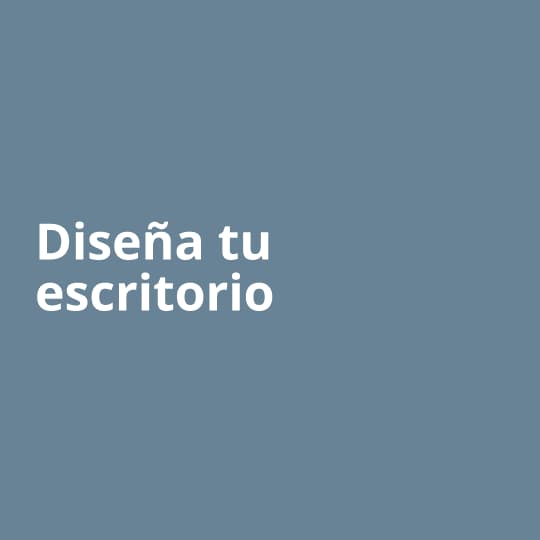 imgen de campaña diseña tu escritorio