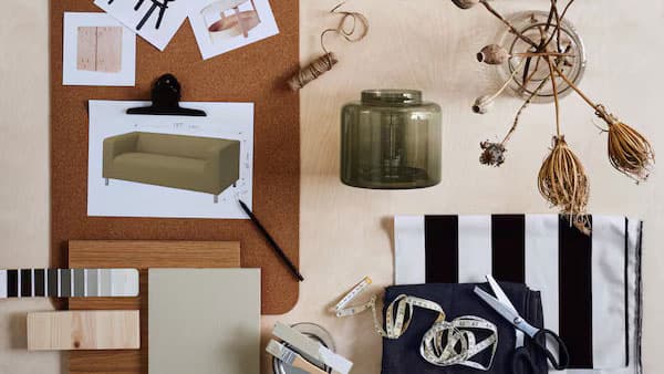 Inspiration til materialer og farver*