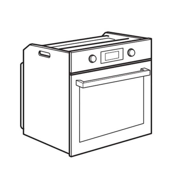 It is a picture of an oven.