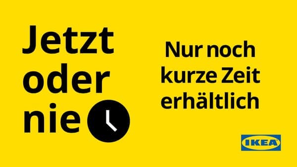Jetzt oder Nie Angbote