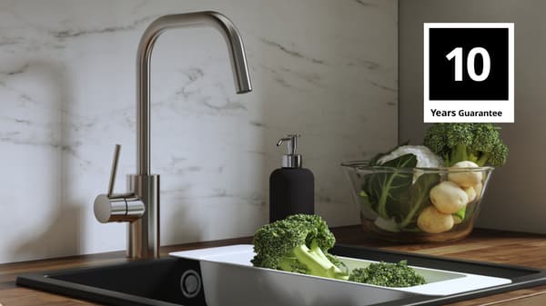 Kitchen mixer taps guarantee