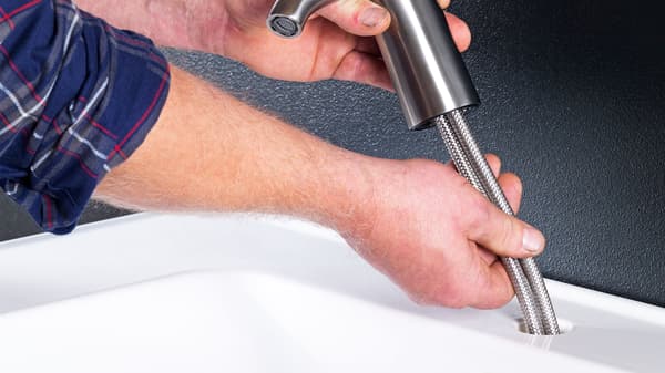 Kitchen plumbing and wiring