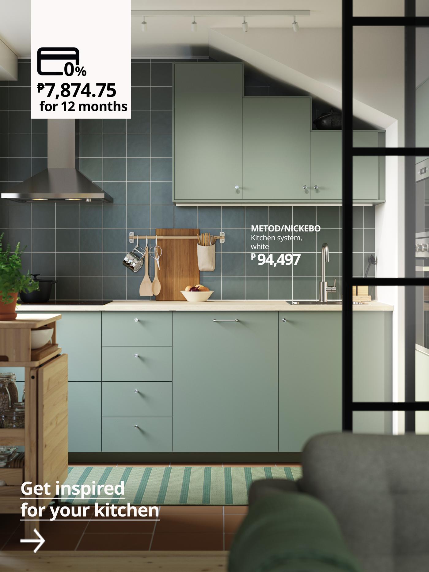 Kitchen System - METOD/NICKEBO - Installment Payment Plan