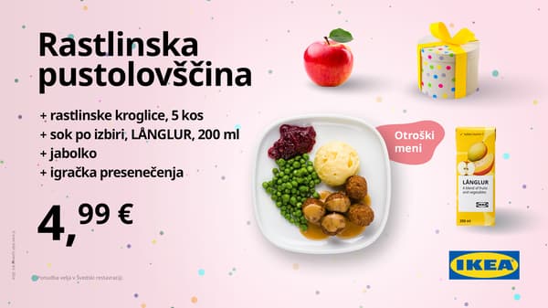 Kombo ponudba: rastlinska pustolovščina