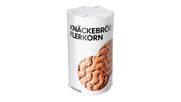 Křehký vícezrnný chléb KNÄCKEBRÖD FLERKORN.