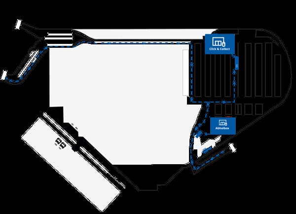 Lageplan IKEA St. Gallen Click & Collect