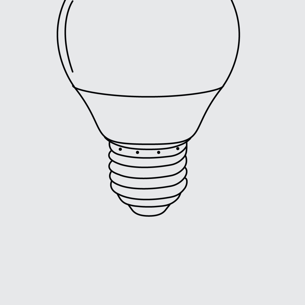 Large bulb E27