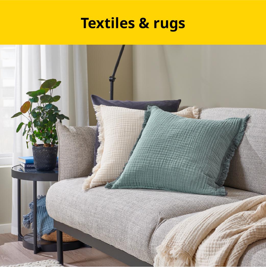 Last chance to buy textiles & rugs