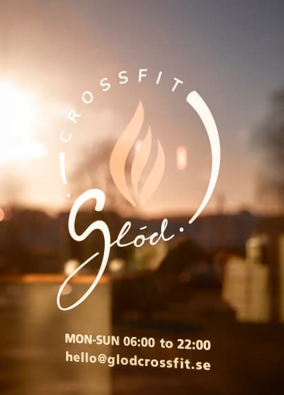 Le logo du gym Glöd CrossFit.