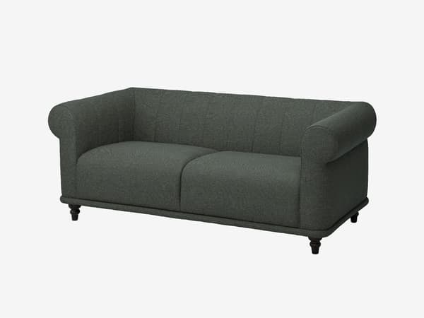 LEDJE green-grey, fabric
