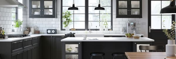 LERHYTTAN black kitchen link to kitchen gallery