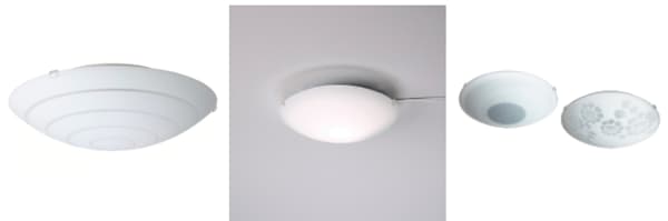 LOCK, HYBY or RINNA ceiling lamp