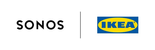 Loga Sonos a IKEA logo