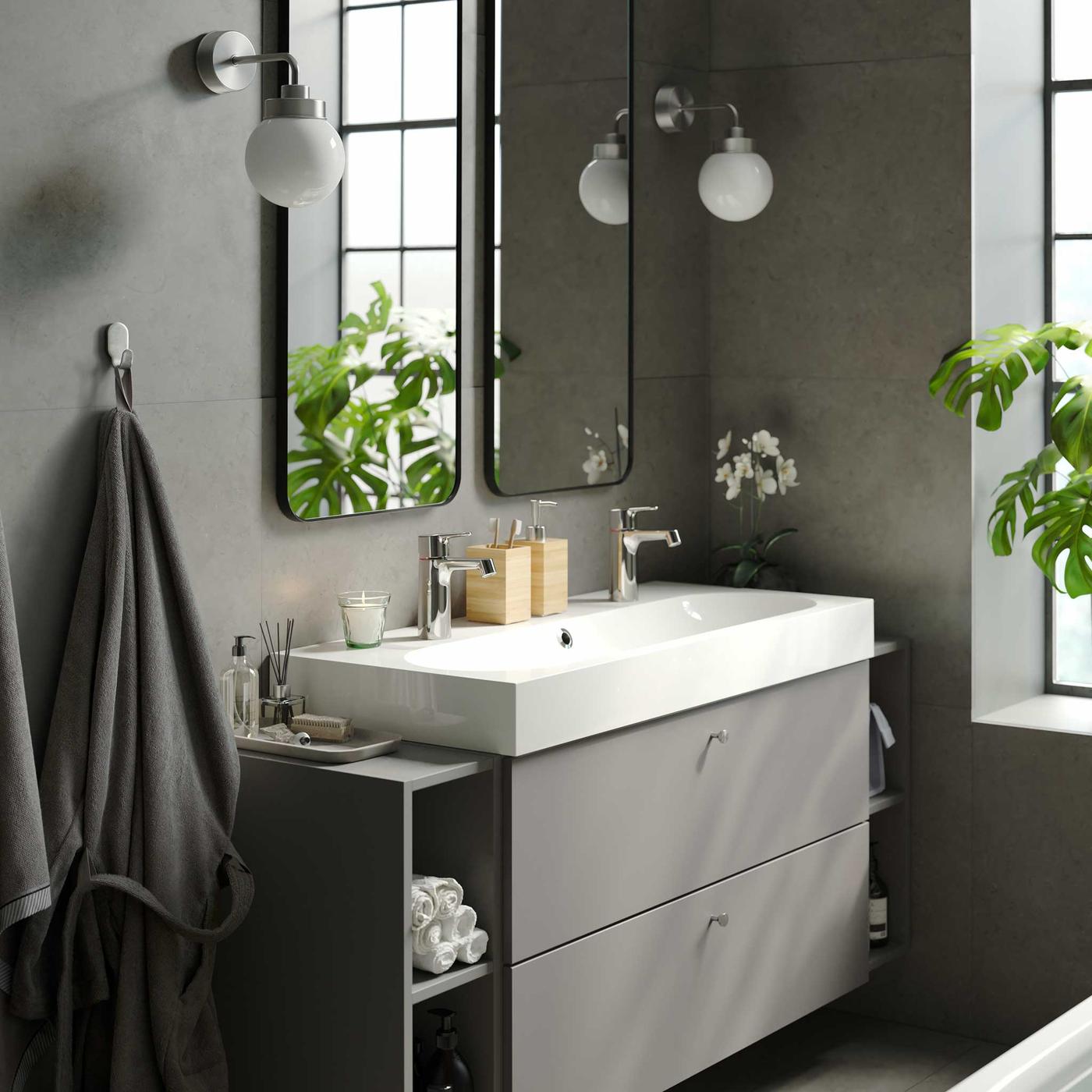 Make the bathroom your own private spa.