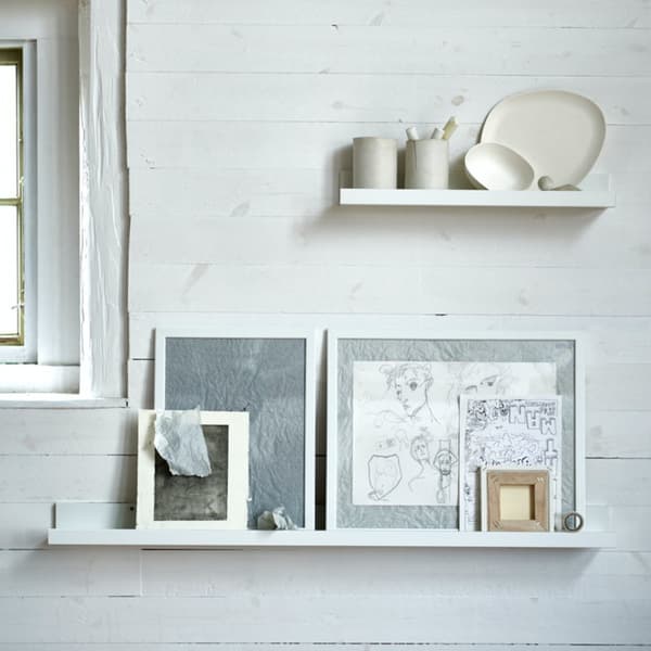MÅLERÅS Picture ledge, bamboo, 75 cm