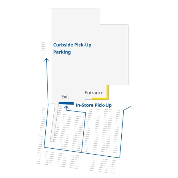Map to IKEA Houston Click & Collect pick-up location