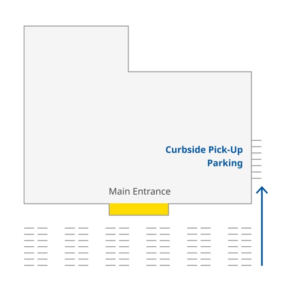Map to IKEA Jacksonville Click & Collect pick-up location