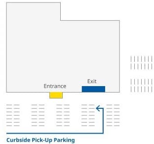 Map to IKEA Oak Creek Click & Collect pick-up location