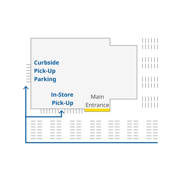 Map to IKEA Renton Click & Collect pick-up location