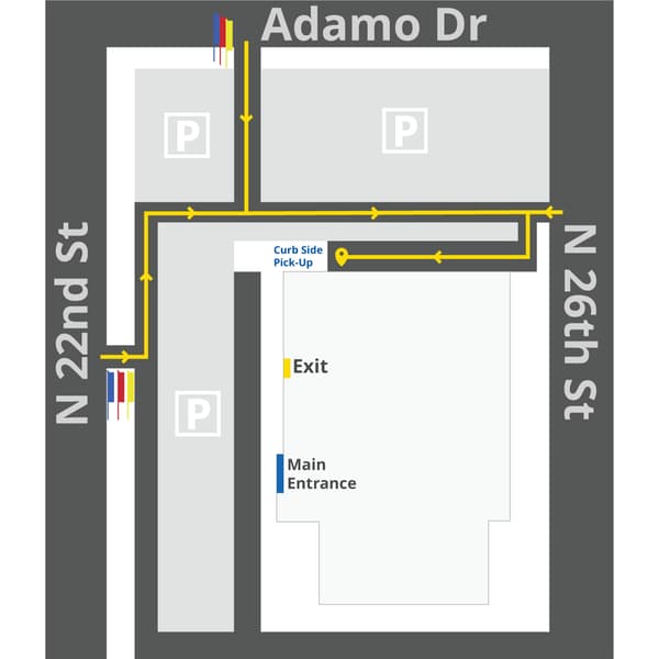 map to ikea tampa click and collect pick-up location