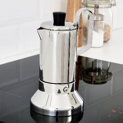 METALLISK Espresso Maker on countertop