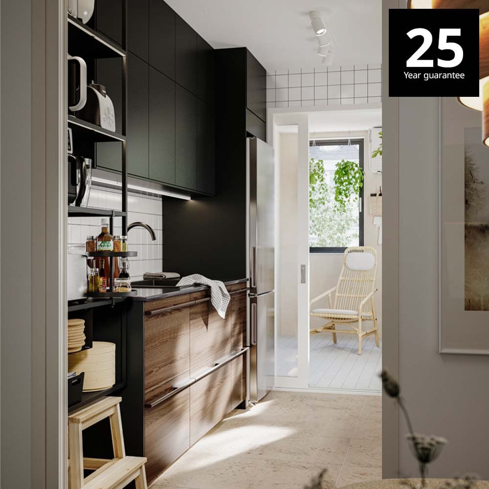 METOD kitchen combination. Our METOD series enjoys 25 years guarantee.