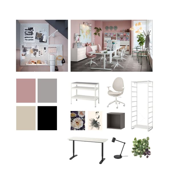 Moodboard. Un collage che visualizza lo stile, la sensazione e l’atmosfera.