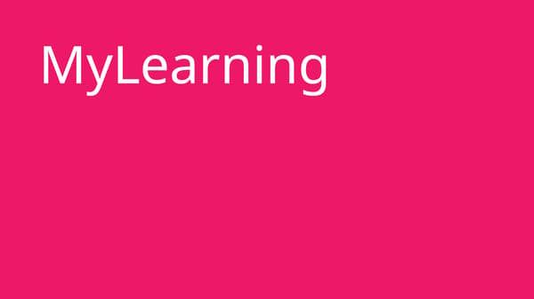 MyLearning