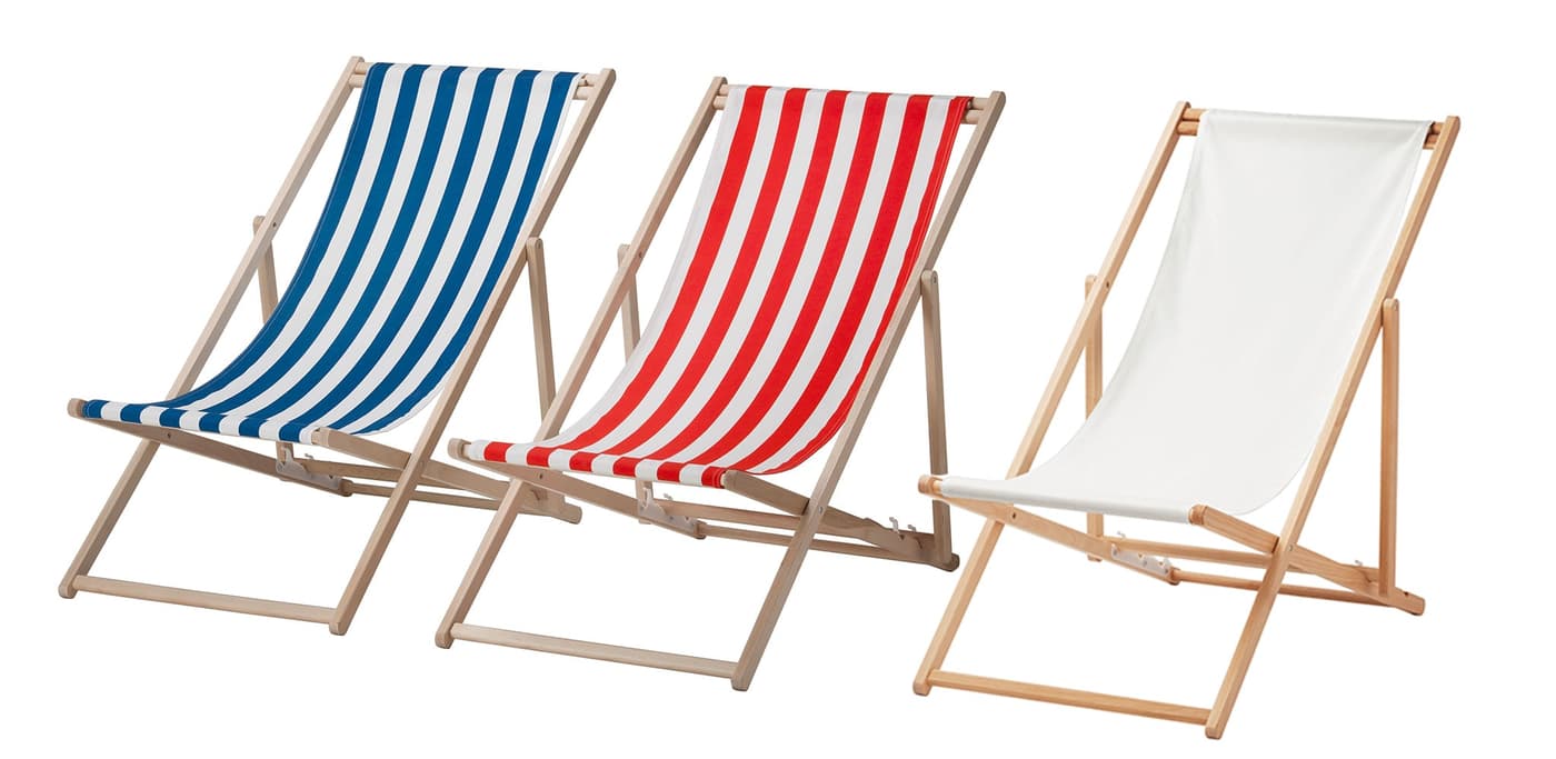 MYSINGSÖ beach chairs