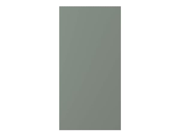 NICKEBO gray-green cabinet front.