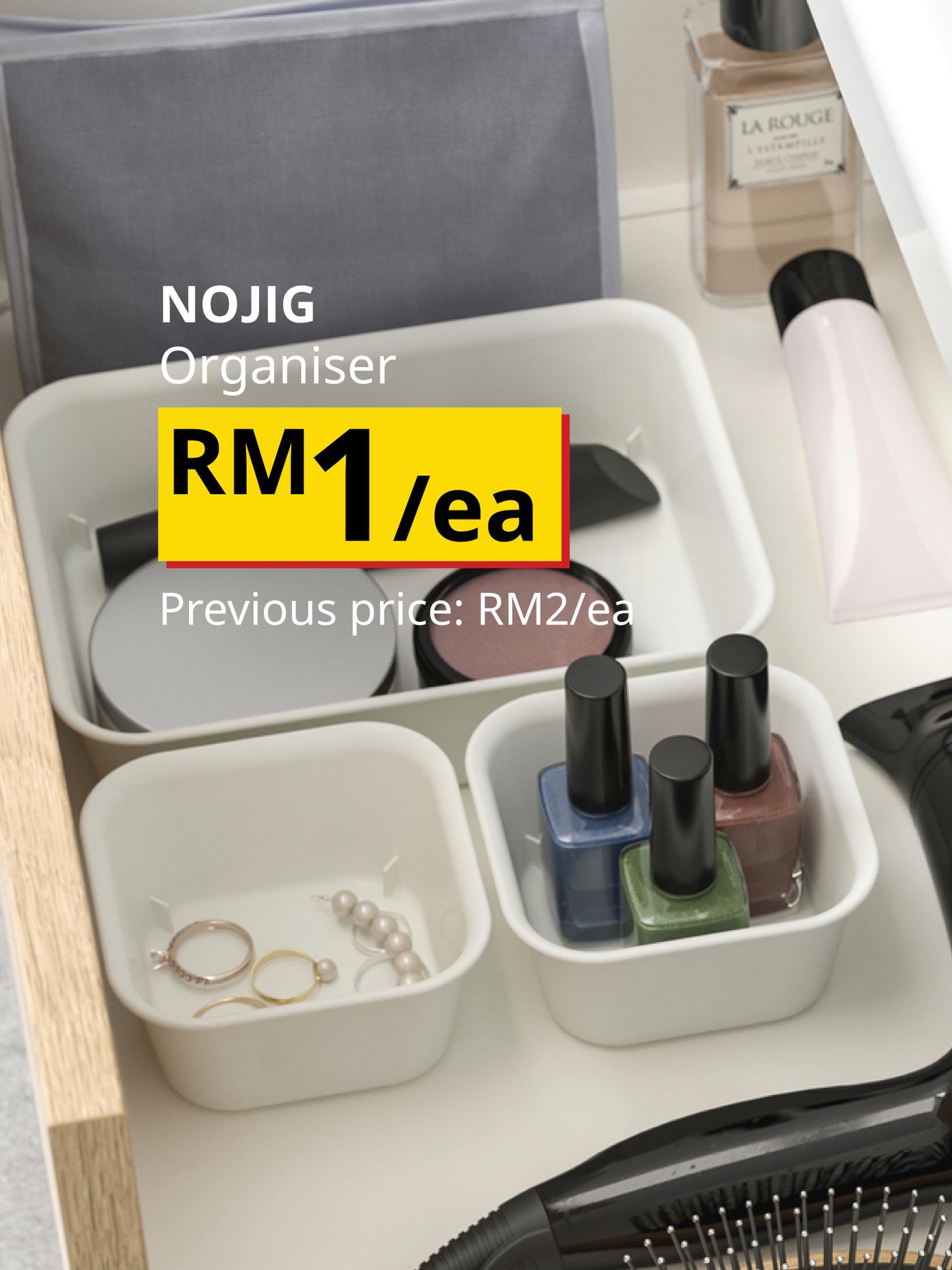 NOJIG organiser