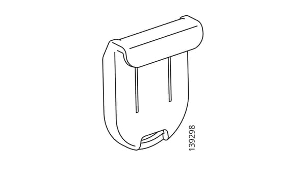 付属の壁付け部品
