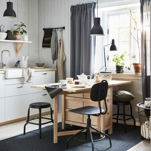 NORDVIKEN dining table and chair