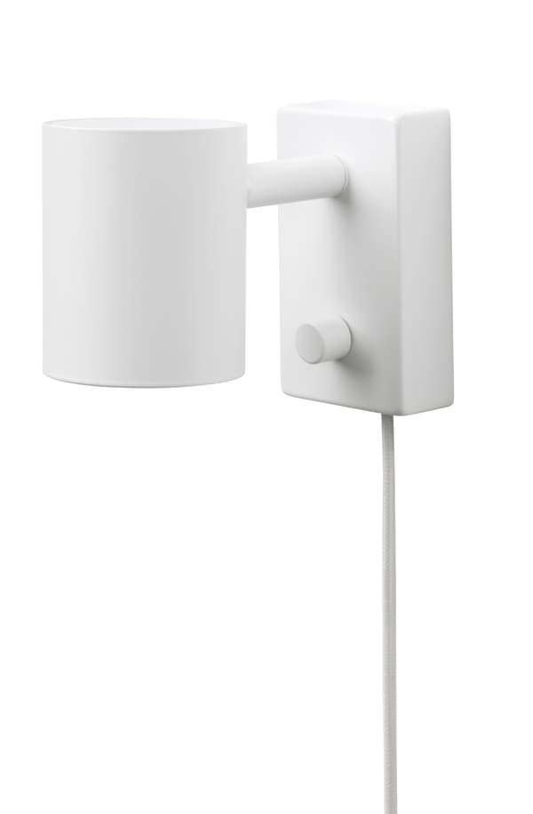 NYMÅNE Applique/liseuse, blanc