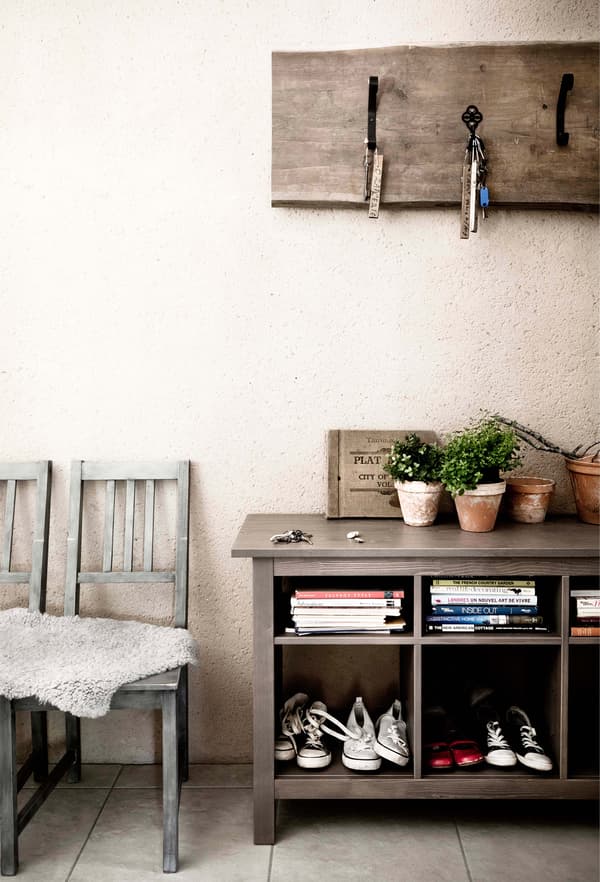 Open storage is easier to keep tidy.
