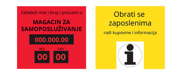 Oznake na cenama proizvoda