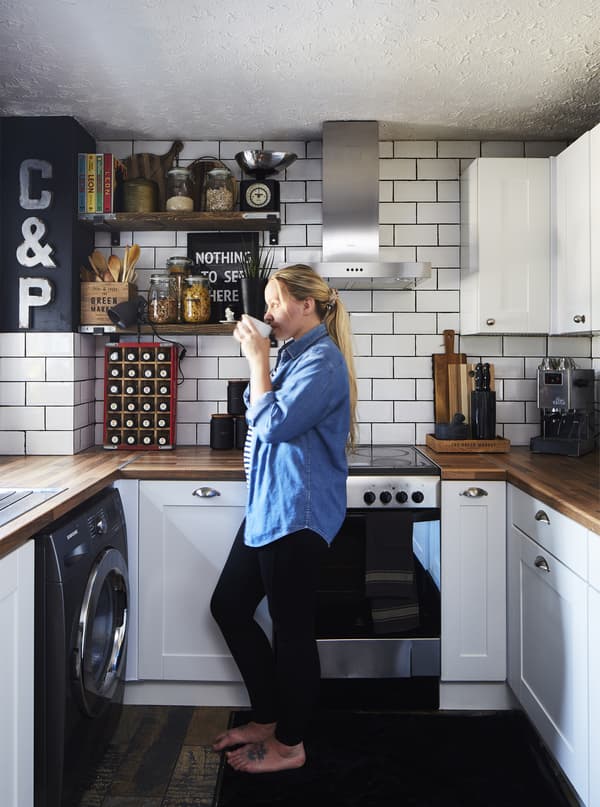 Pati in her kitchen.