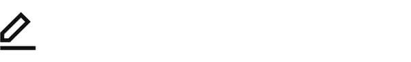 Pencil icon in white background in planning step in free planning services