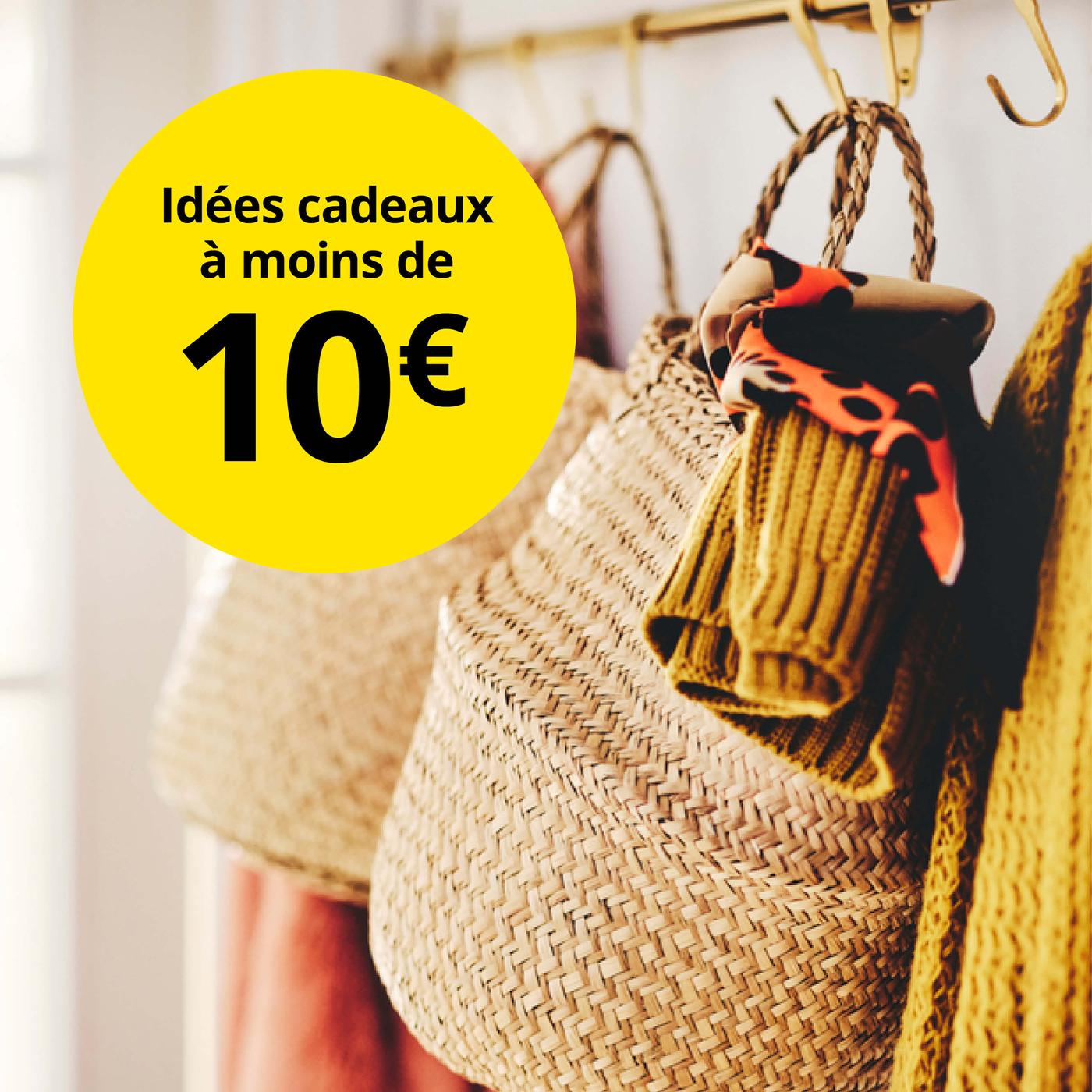 Petit budget moins de 10 €