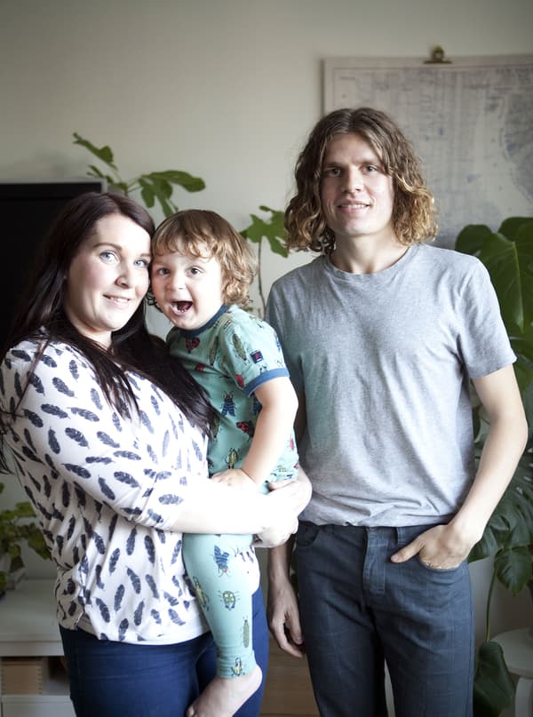 Photo de Sebastian, Sanna et Reidar