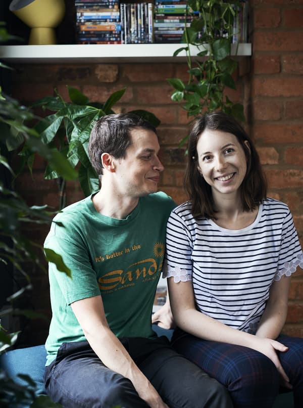 Photo de Sophie et Olly.