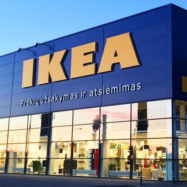 Picture of IKEA pick-up and order point in Klaipėda