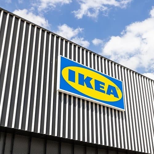 Picture of IKEA plan and order point in Šiauliai
